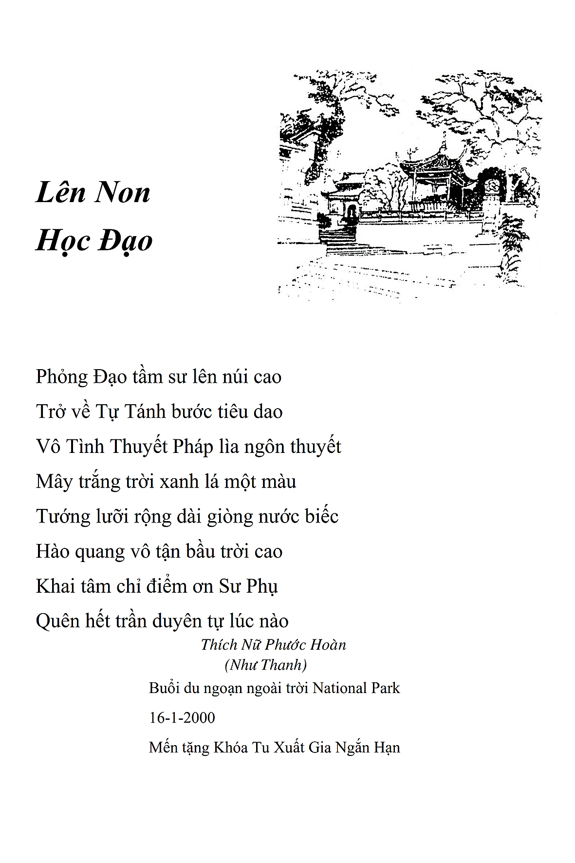 Len Non Hoc Dao