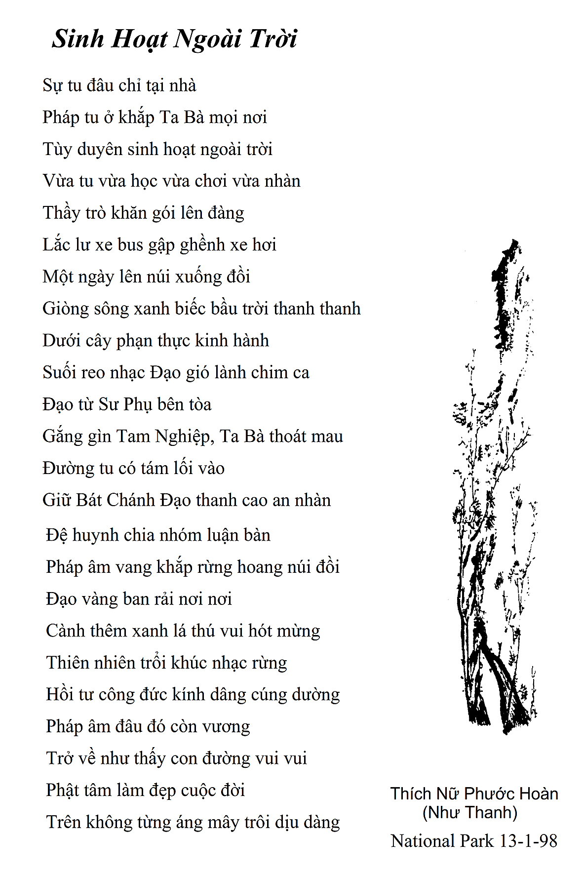 Sinh Hoat Ngoai Troi